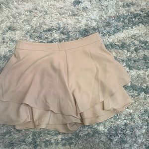 Light pink Zara flowy shorts